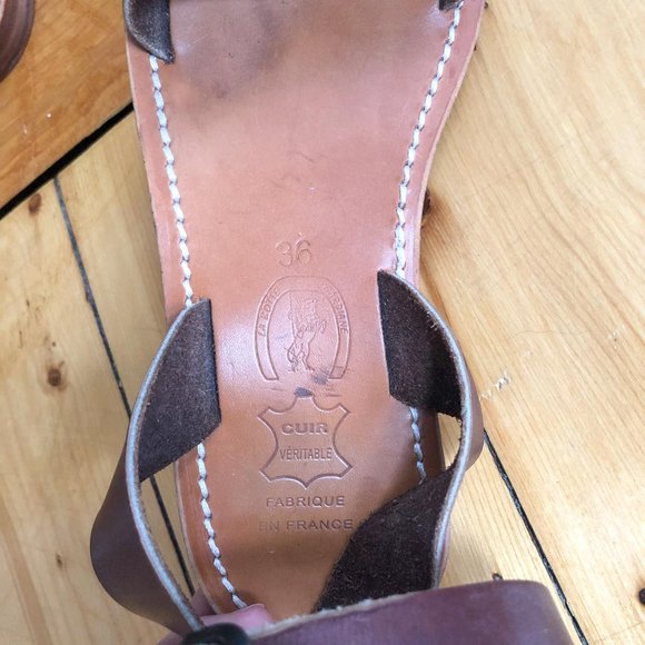 La Botte Gardiane Leather Sandals - Picture 3 of 7